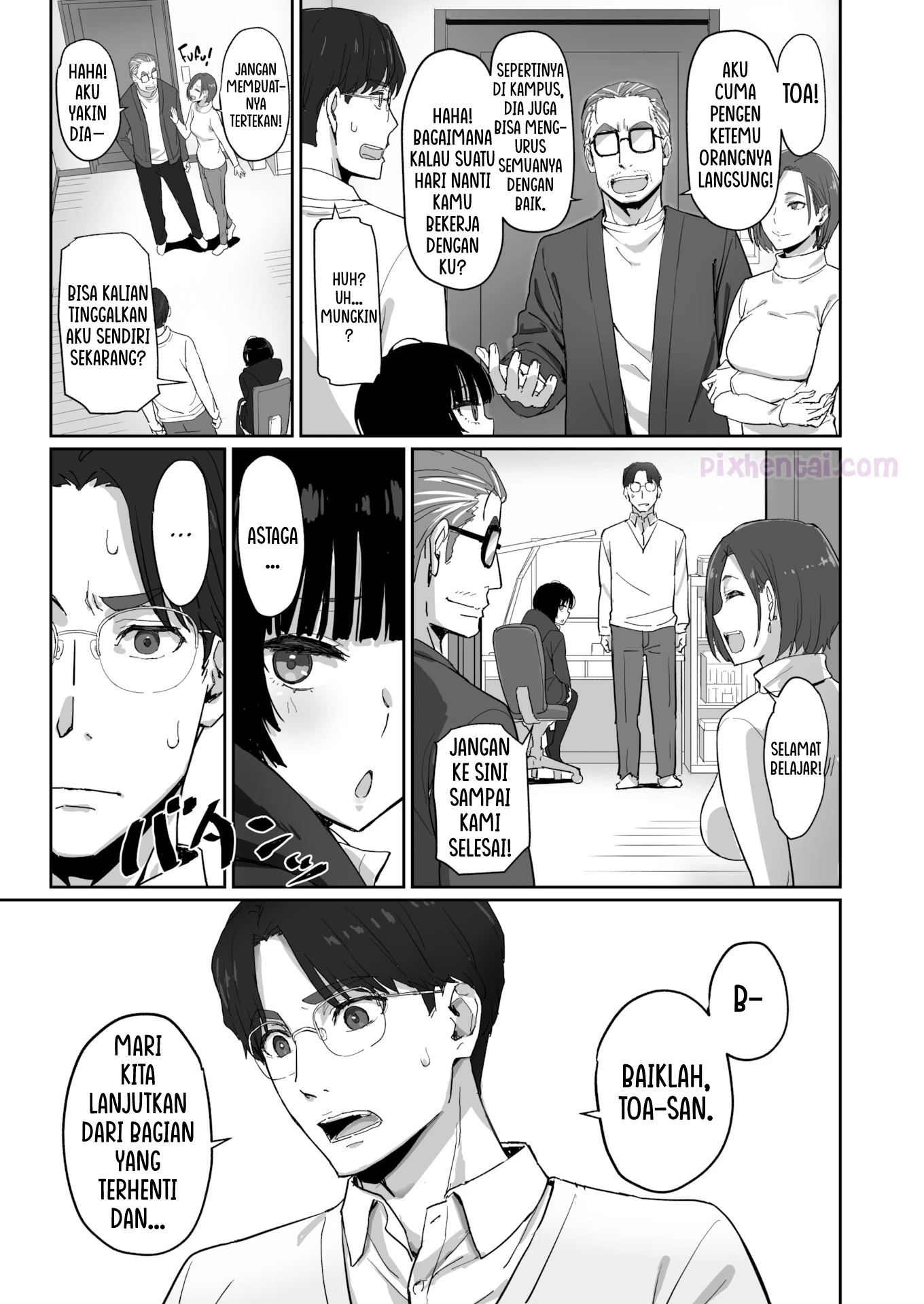 Komik hentai xxx manga sex bokep BenKyou toka Shinakute MO 5